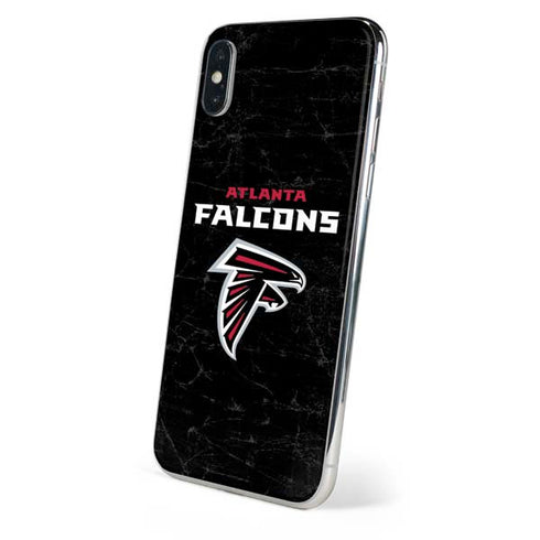 NFL Atlanta Falcons Distressed iPhone X Skin