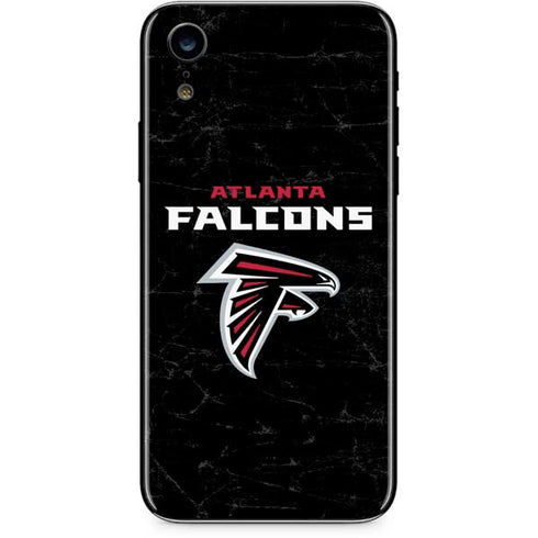 NFL Atlanta Falcons Distressed iPhone XR Skin