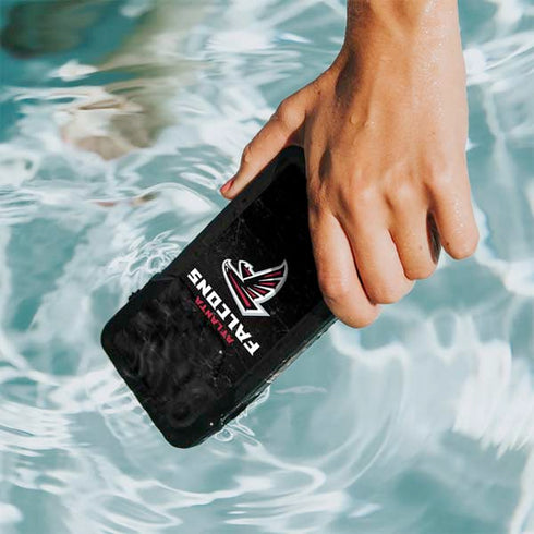 NFL Atlanta Falcons Distressed iPhone XR Waterproof Case