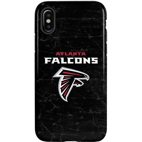 NFL Atlanta Falcons Distressed iPhone XS Pro Case