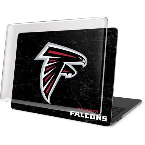 NFL Atlanta Falcons Distressed MacBook Pro 13in (2020) Case plus Skin