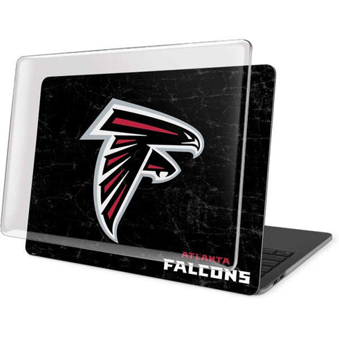 NFL Atlanta Falcons Distressed MacBook Pro 15in (2016-19) Case plus Skin