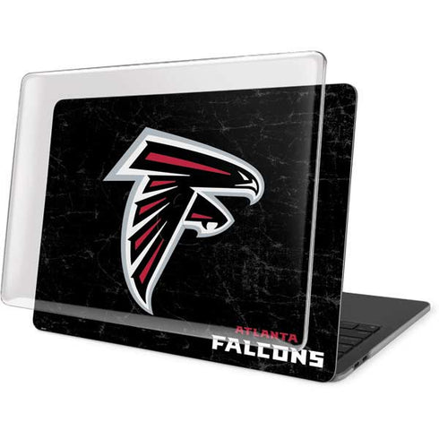 NFL Atlanta Falcons Distressed MacBook Pro 16in (2019-20) Case plus Skin