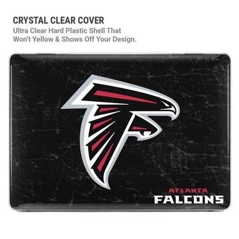 NFL Atlanta Falcons Distressed MacBook Pro 16in (2021-25) Case plus Skin