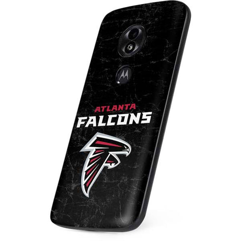 NFL Atlanta Falcons Distressed Moto E5 Play Skin