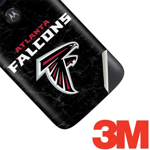 NFL Atlanta Falcons Distressed Moto E5 Play Skin