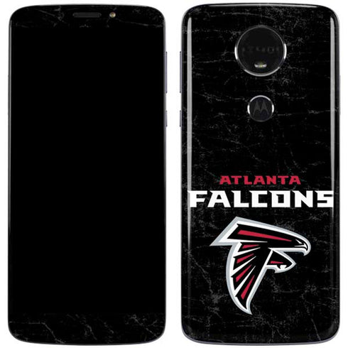 NFL Atlanta Falcons Distressed Moto E5 Plus Skin