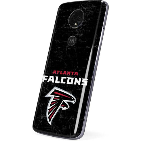 NFL Atlanta Falcons Distressed Moto E5 Plus Skin