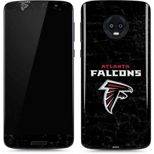 NFL Atlanta Falcons Distressed Moto G6 Skin