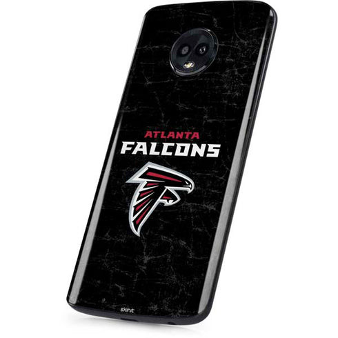 NFL Atlanta Falcons Distressed Moto G6 Skin