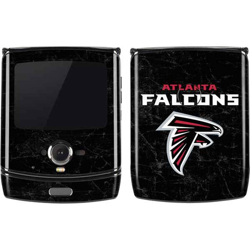 NFL Atlanta Falcons Distressed Motorola RAZR Skin