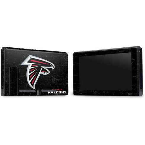 NFL Atlanta Falcons Distressed Nintendo Switch Bundle Skin