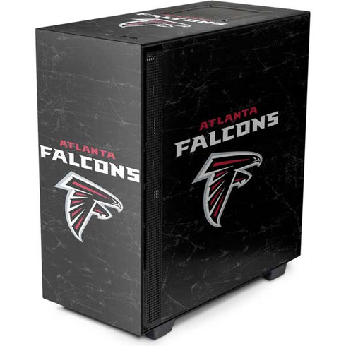 NFL Atlanta Falcons Distressed NZXT H510 Compact ATX Mid-Tower Case Skin