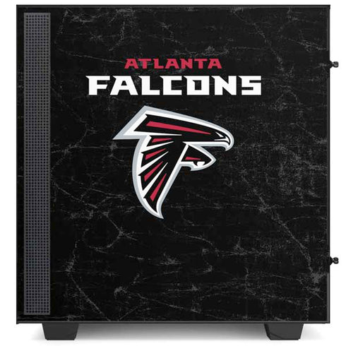NFL Atlanta Falcons Distressed NZXT H510 Compact ATX Mid-Tower Case Skin