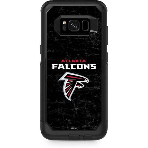 NFL Atlanta Falcons Distressed Otterbox Commuter Galaxy Skin