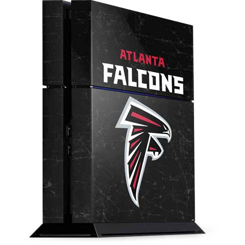 NFL Atlanta Falcons Distressed PS4 Console Skin