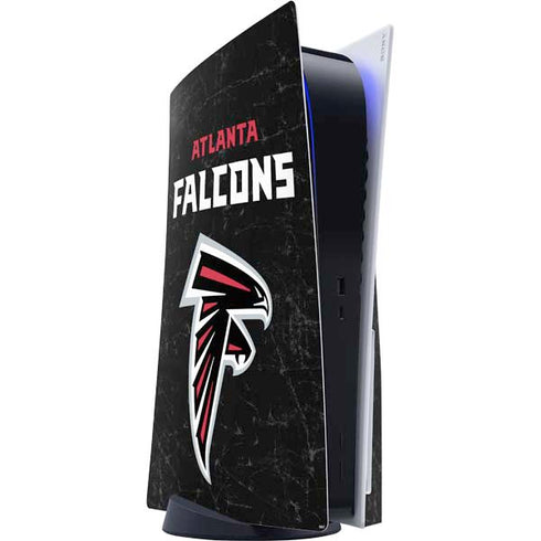 NFL Atlanta Falcons Distressed PS5 Console Skin