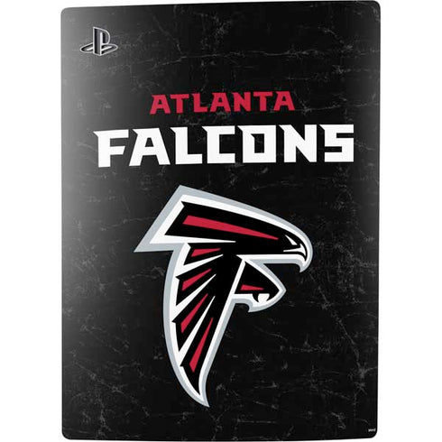 NFL Atlanta Falcons Distressed PS5 Console Skin