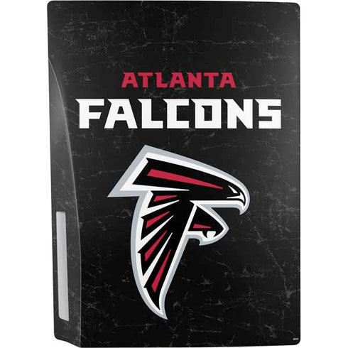NFL Atlanta Falcons Distressed PS5 Console Skin