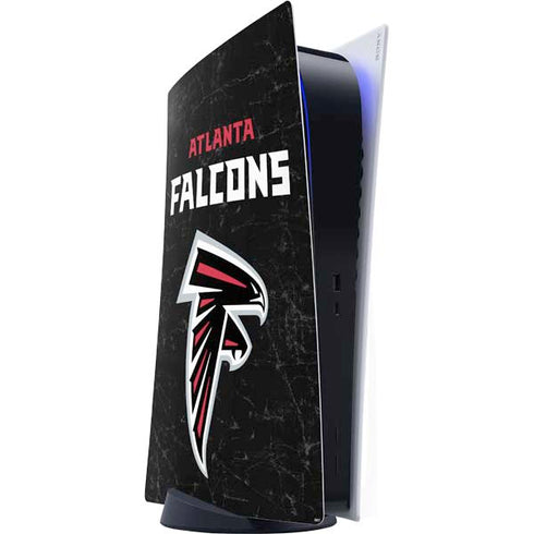 NFL Atlanta Falcons Distressed PS5 Digital Edition Console Skin