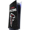 NFL Atlanta Falcons Distressed PS5 Digital Edition Console Skin
