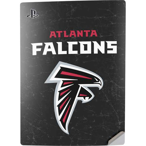NFL Atlanta Falcons Distressed PS5 Digital Edition Console Skin