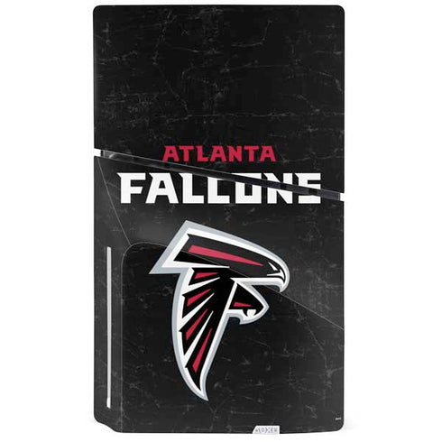 NFL Atlanta Falcons Distressed PS5 Slim Disk Bundle Skin