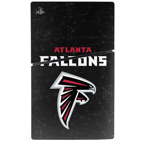NFL Atlanta Falcons Distressed PS5 Slim Digital Edition Console Skin