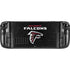 NFL Atlanta Falcons Distressed Steam Deck Handheld Gaming Computer Skin