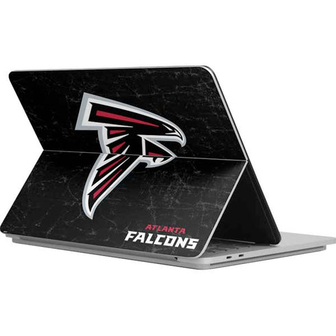 NFL Atlanta Falcons Distressed Surface Laptop Studio Skin