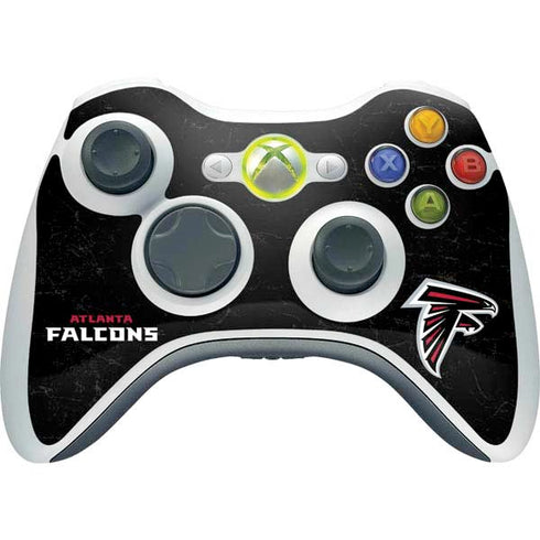 NFL Atlanta Falcons Distressed Xbox 360 Wireless Controller Skin