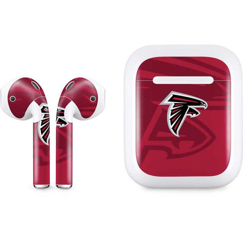 NFL Atlanta Falcons Double Vision Apple AirPods Skin