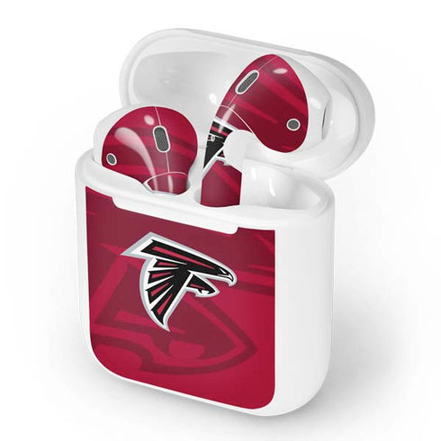 NFL Atlanta Falcons Double Vision Apple AirPods Skin