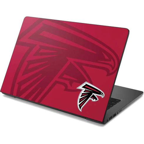 NFL Atlanta Falcons Double Vision Dell Chromebook Skin
