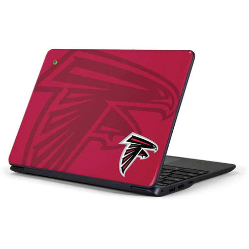NFL Atlanta Falcons Double Vision Samsung Chromebook Skin