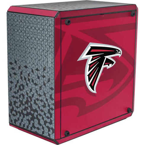 NFL Atlanta Falcons Double Vision Cooler Master MasterBox Q300L Mini Tower Skin