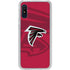 NFL Atlanta Falcons Double Vision Galaxy A10e Clear Case
