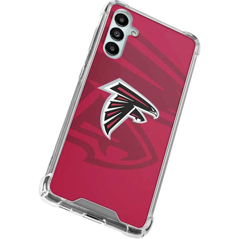 NFL Atlanta Falcons Double Vision Galaxy A14 5G Clear Case
