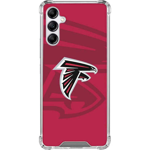 NFL Atlanta Falcons Double Vision Galaxy A15 5G Clear Case