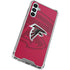 NFL Atlanta Falcons Double Vision Galaxy A15 5G Clear Case