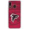 NFL Atlanta Falcons Double Vision Galaxy A20 Clear Case