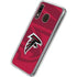 NFL Atlanta Falcons Double Vision Galaxy A20 Clear Case
