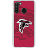 NFL Atlanta Falcons Double Vision Galaxy A21 Clear Case