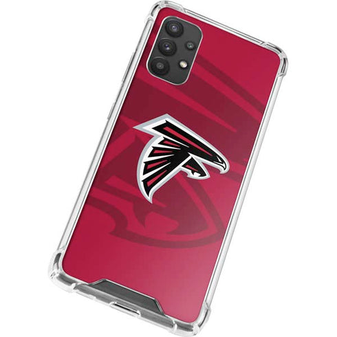 NFL Atlanta Falcons Double Vision Galaxy A32 5G Clear Case