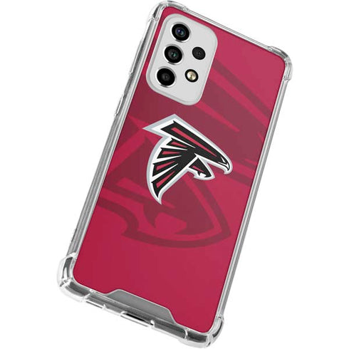 NFL Atlanta Falcons Double Vision Galaxy A53 5G Clear Case