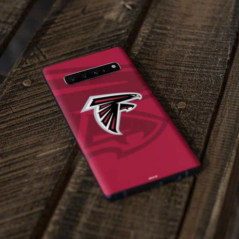 NFL Atlanta Falcons Double Vision Galaxy S10 Plus Skin