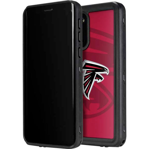 NFL Atlanta Falcons Double Vision Galaxy S20 Plus Waterproof Case