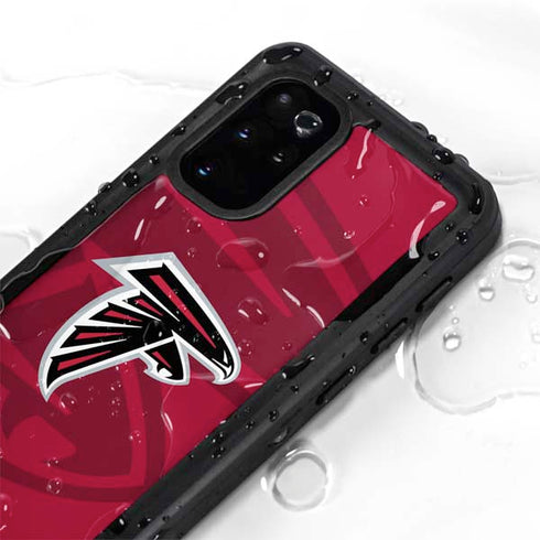 NFL Atlanta Falcons Double Vision Galaxy S20 Plus Waterproof Case