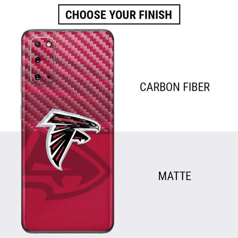 NFL Atlanta Falcons Double Vision Galaxy S20 Skin