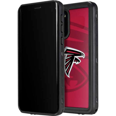 NFL Atlanta Falcons Double Vision Galaxy S20 Waterproof Case